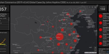 מפת נגיף הקורונה